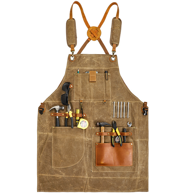 Gardening Tools Logo - Tablier en toile cirée pour l'industrie