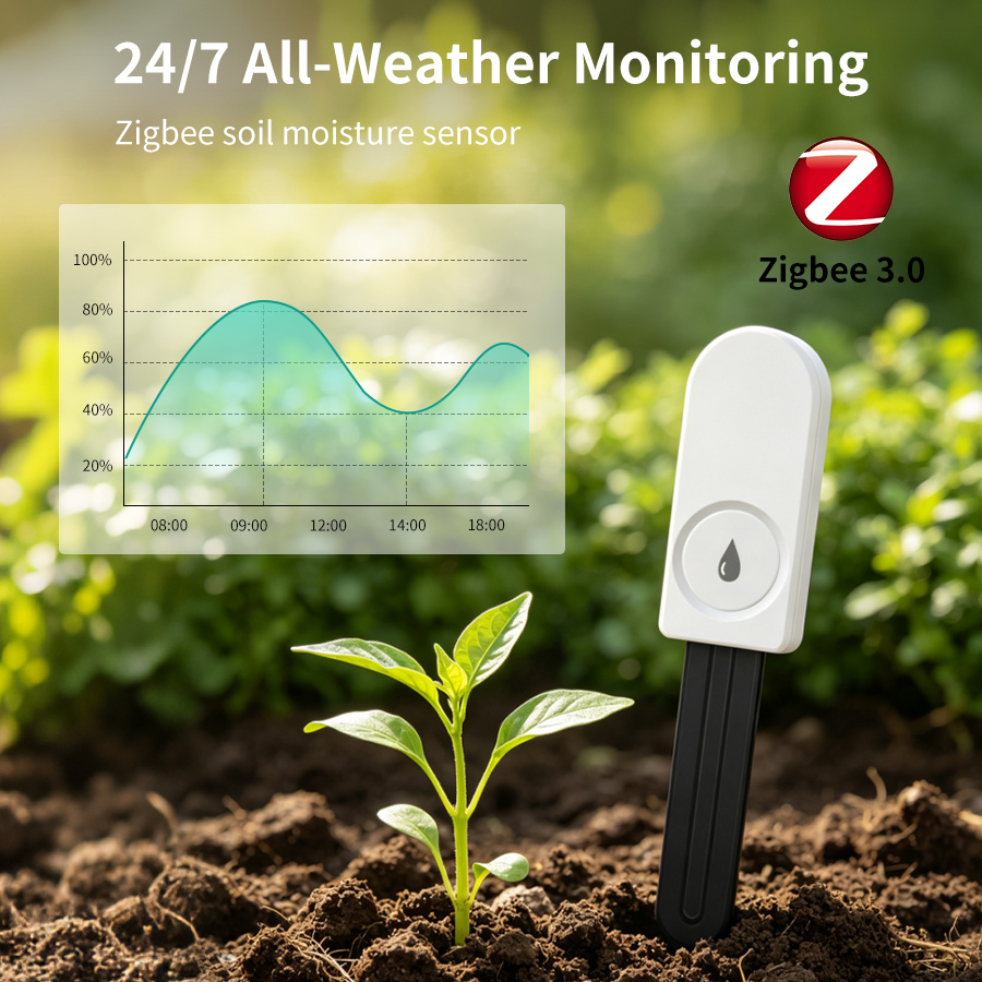 Moisture Meter Plant - Capteur d'humidité du sol intelligent ZigBee,