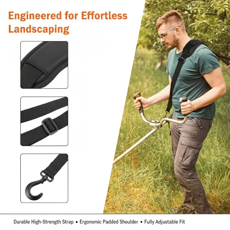 Gardening Hand Tools Yard - Sangle d'épaule réglable multi-usage pour débroussailleuse,