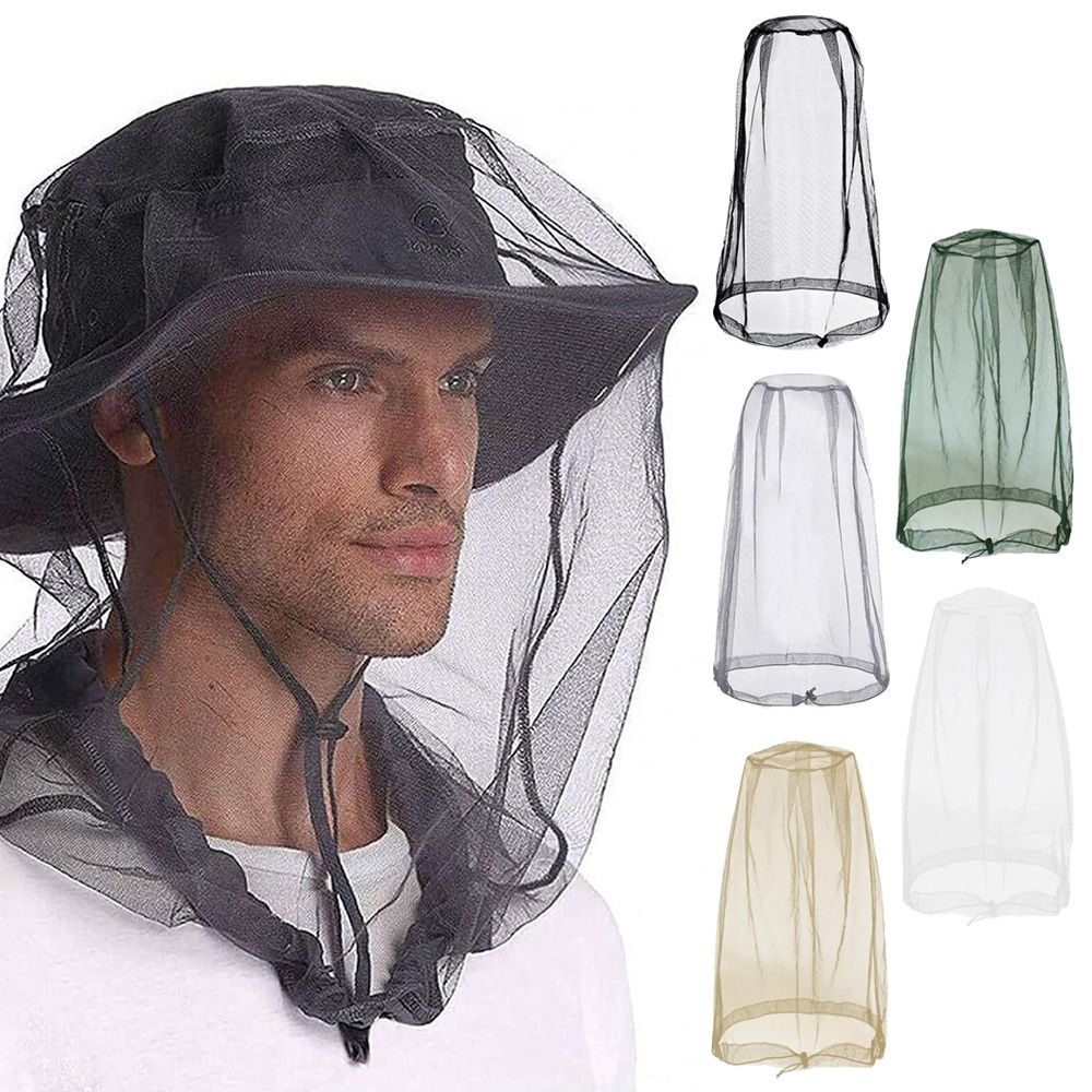 Garden Netting Cover - Chapeau de jardinage respirant avec filet