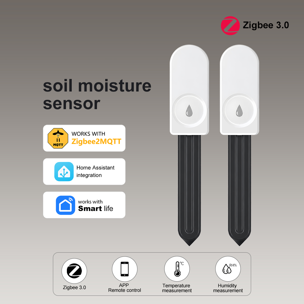 Moisture Meter Plant - Testeur d'humidité du sol ZigBee, hygromètre