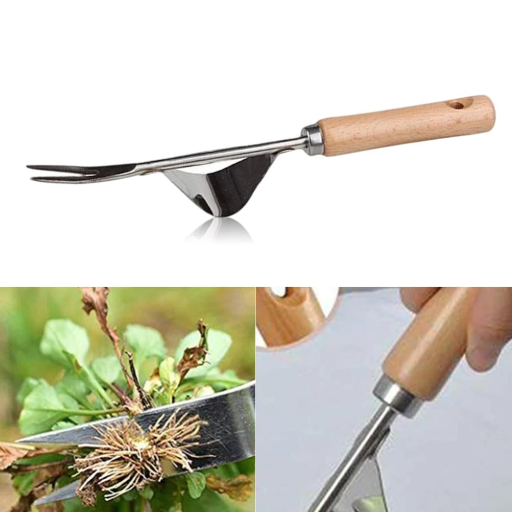 Gardening Tools To Remove Weeds - Désherbeur de jardin en acier inoxydable