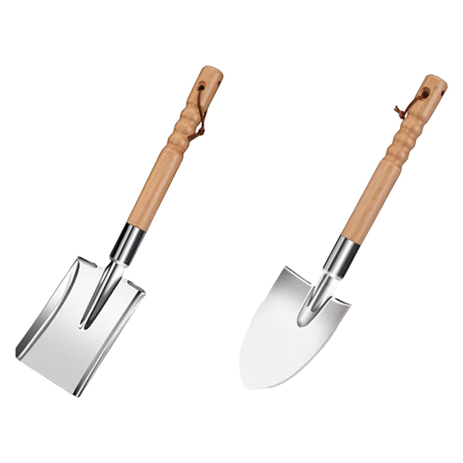 Gardening Hand Tools Yard - Pelle de jardin en acier inoxydable,