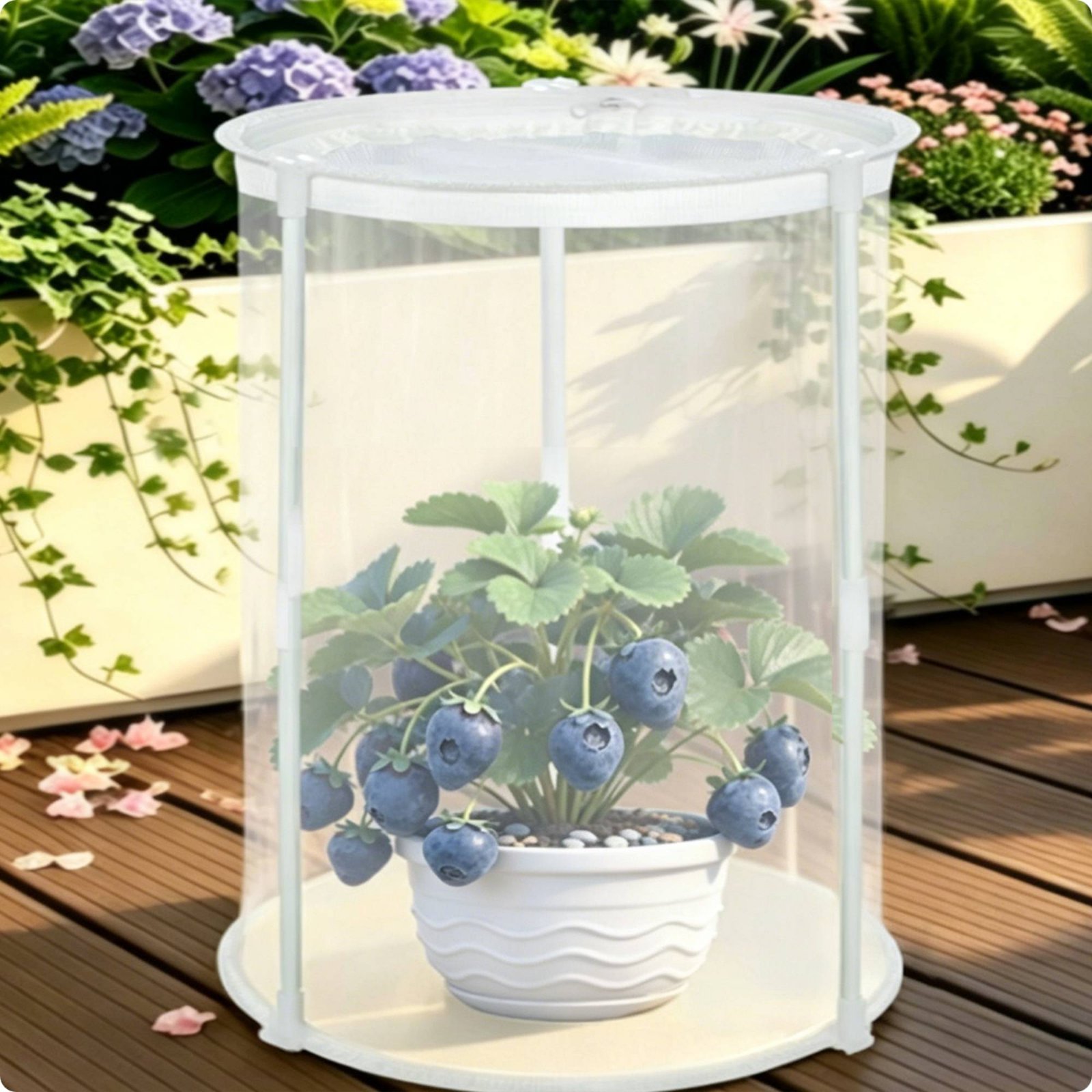 Garden Netting Cover - Housse de protection extensible pour plantes,