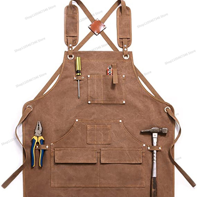 Tablier en toile épaisse perso - Gardening Tools Logo avis et prix