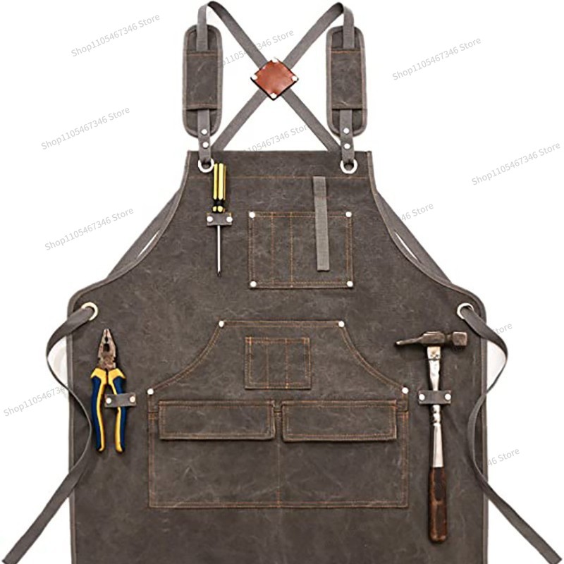Tablier en toile épaisse perso - Gardening Tools Logo avis et prix