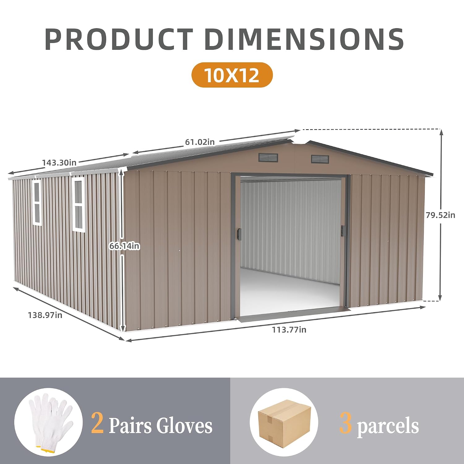 Abri de jardin extérieur 10x12 - Gardening Tools In avis et prix
