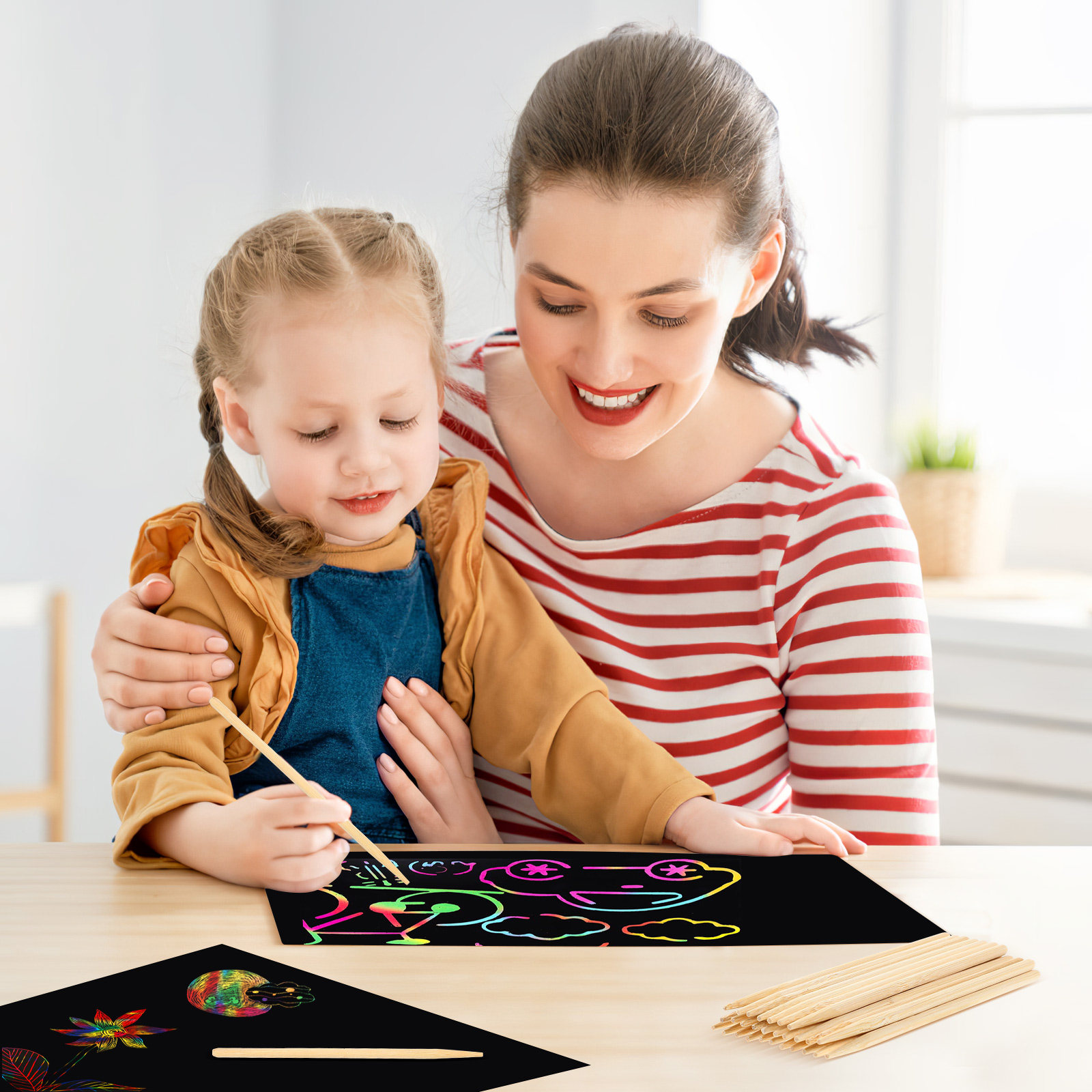 30 stylos à gratter pour dessi - Gardening Tools Drawing For Kids avis et prix