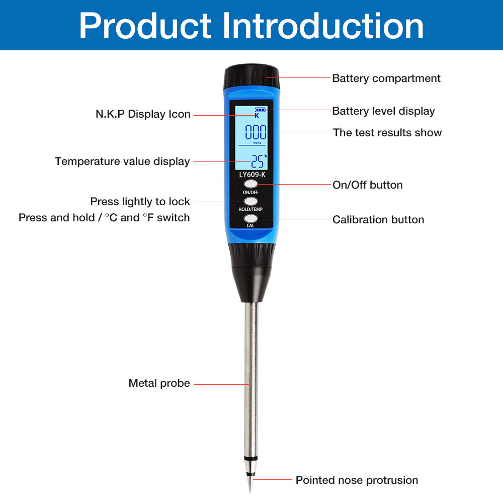 Testeur d'humidité de sol NPK  - Moisture Meter Plant avis et prix