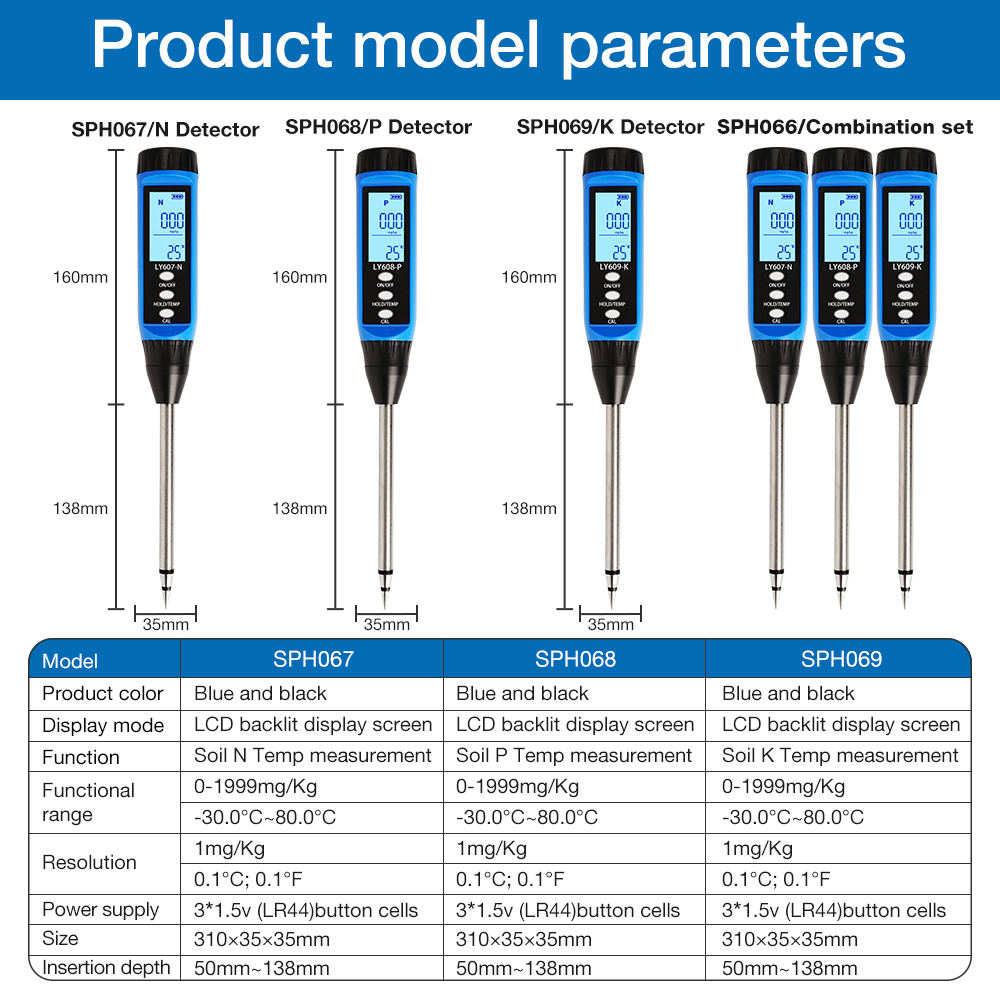 Testeur d'humidité de sol NPK  - Moisture Meter Plant avis et prix