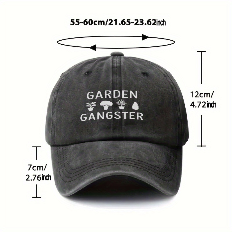 1pc Casquette Snapback Ajustab - Gardening Tools Logo avis et prix