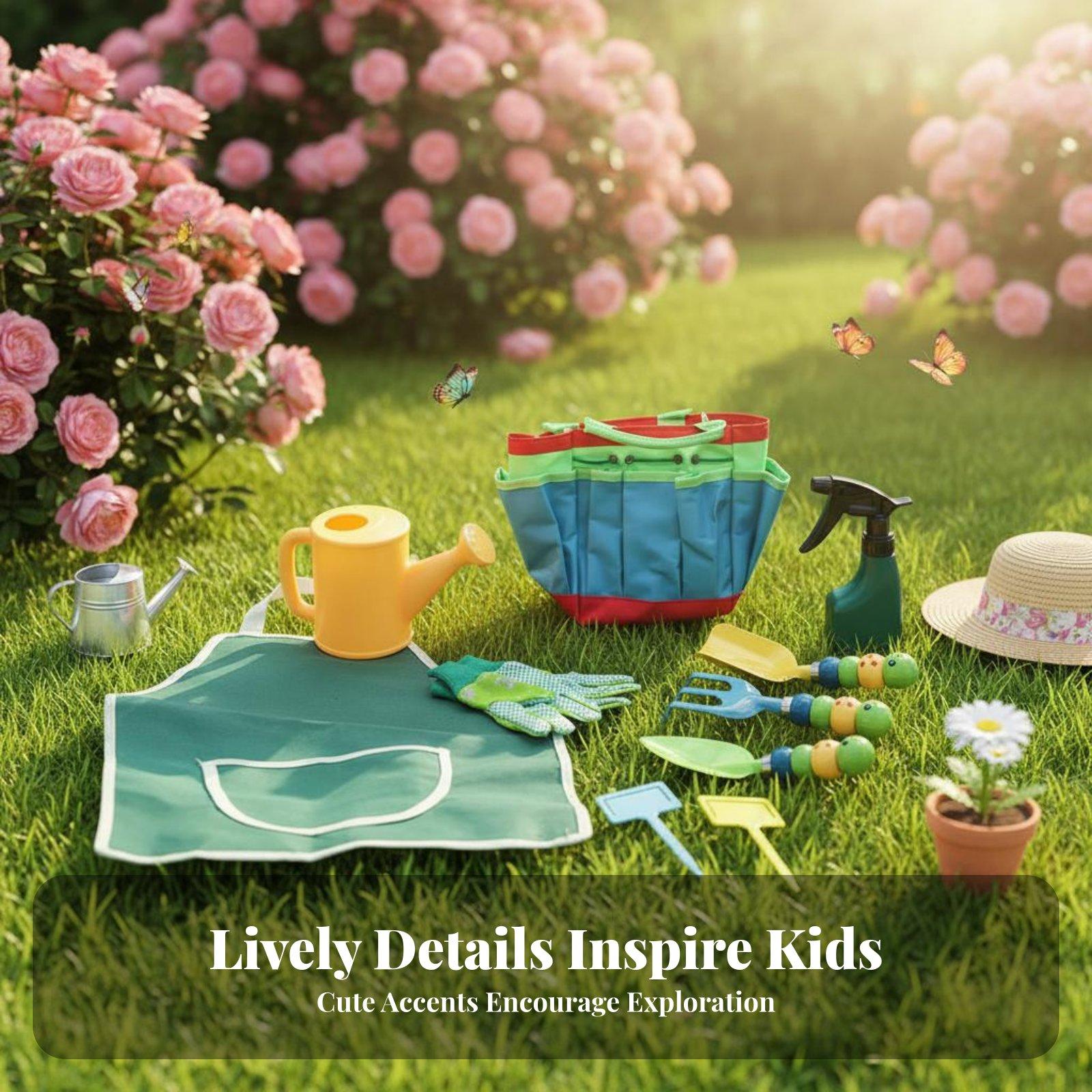 Ensemble de 10 outils de jardi - Gardening Tools For Young Children avis et prix