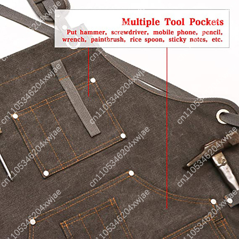Tablier en toile robuste avec  - Gardening Tools Logo avis et prix