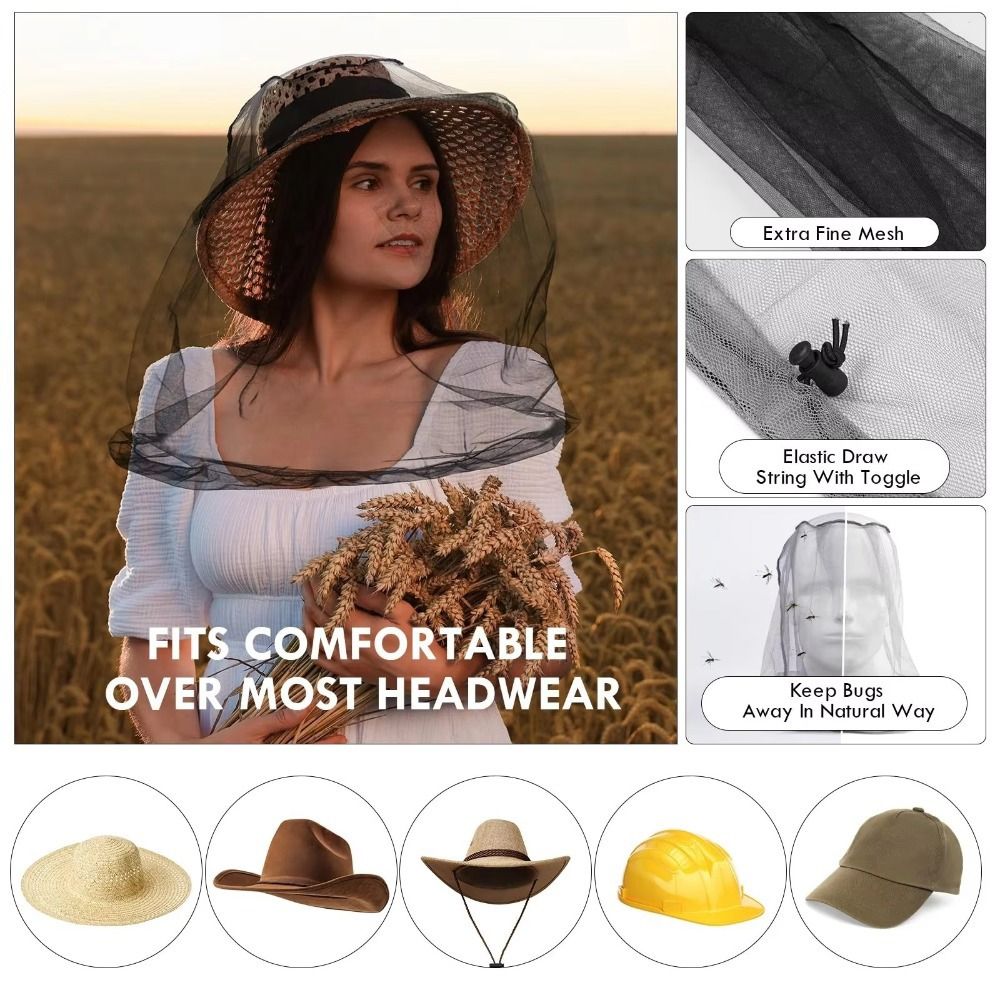 Chapeau de jardinage respirant - Garden Netting Cover avis et prix