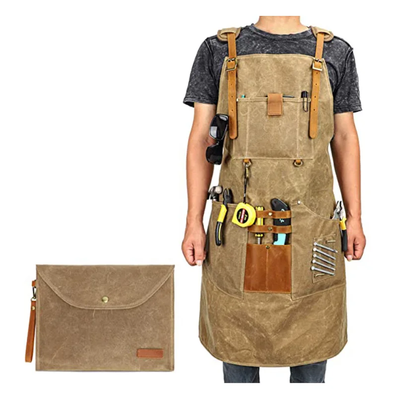 Tablier en toile imperméable p - Gardening Tools Logo avis et prix