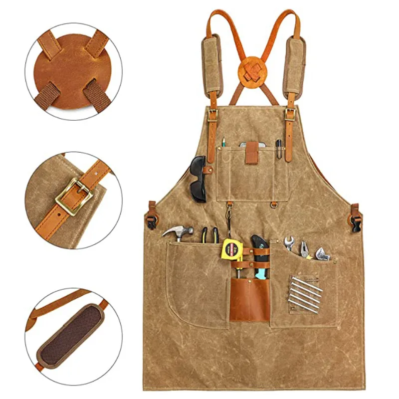 Tablier en toile imperméable p - Gardening Tools Logo avis et prix
