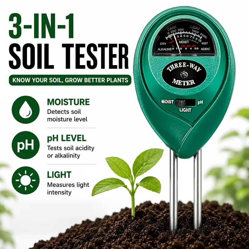 Testeur de sol 3-en-1 (humidit - Moisture Meter Plant avis et prix