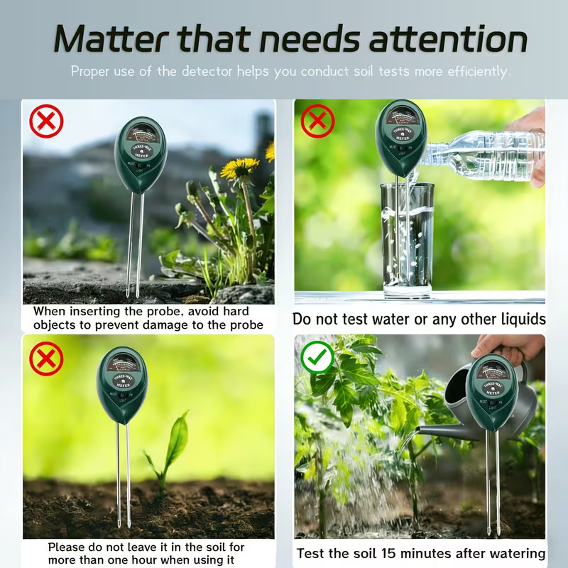 Testeur de sol 3-en-1 (humidit - Moisture Meter Plant avis et prix