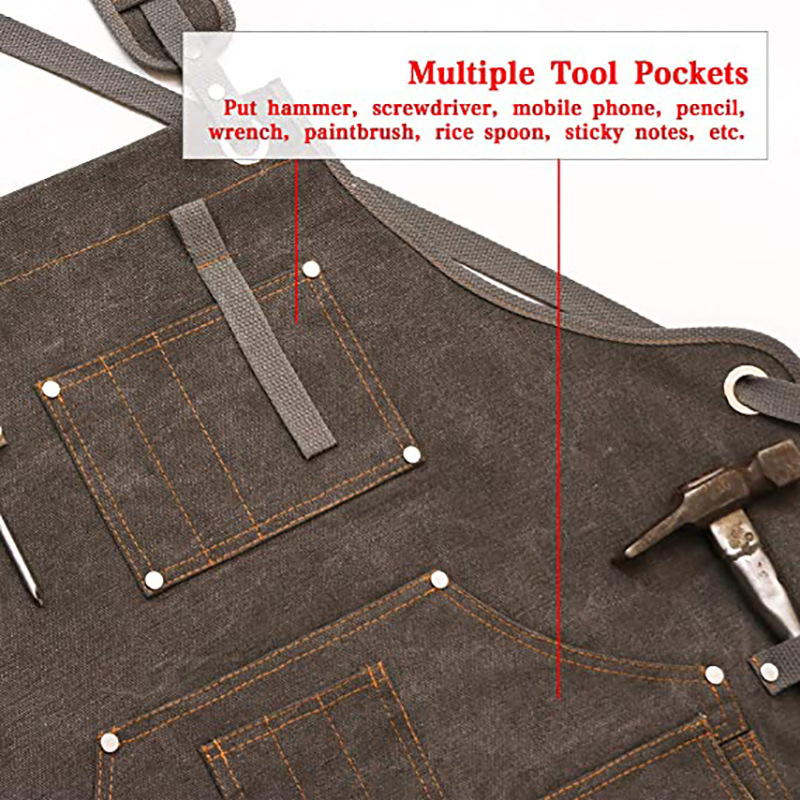 Tablier en toile épaisse simpl - Gardening Tools Logo avis et prix