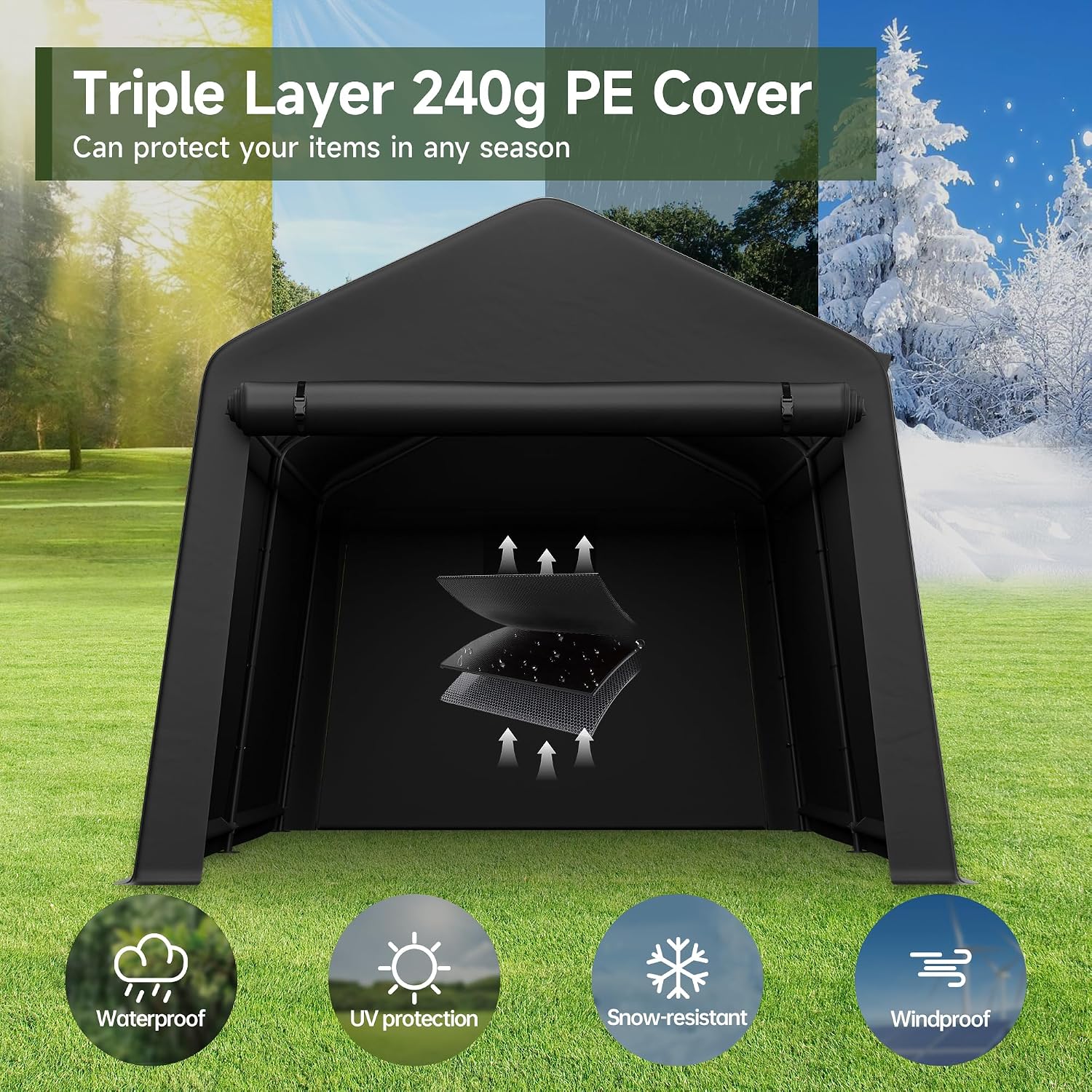 Abri de jardin portable pour l - Gardening Tools In avis et prix