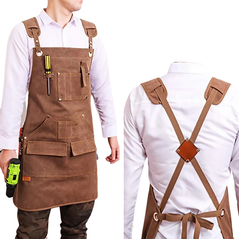 Tablier en toile robuste avec  - Gardening Tools Logo avis et prix