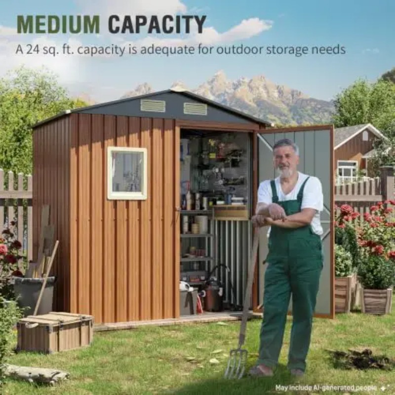 Abri de jardin extérieur 6x4 p - Gardening Tools In avis et prix